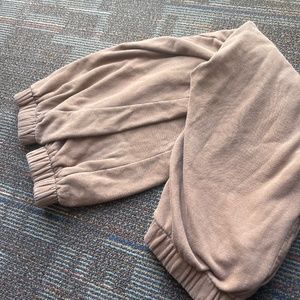 Brandi Melville John Galt cuffed sweatpants